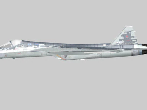 SU-57 Felon 5th Gen 3D Model