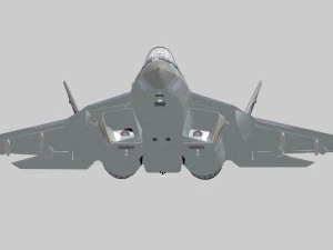 SU-57 Felon 5th Gen 3D Model