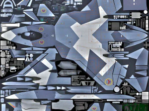 SU-57 Felon 5th Gen 3D Model