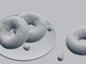 doughnuts 3D Model