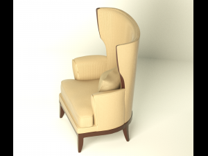vendome armchair Modèle 3D