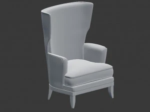 vendome armchair 3D Model