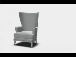 vendome armchair 3D Model