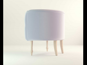helene tub chair 3D Model