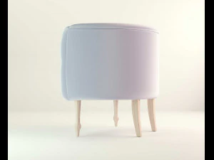 helene tub chair 3D Model