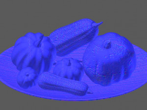pumpkins and squashes 3D Model