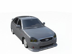 priora 2172 fbx-max-obj Modèle 3D