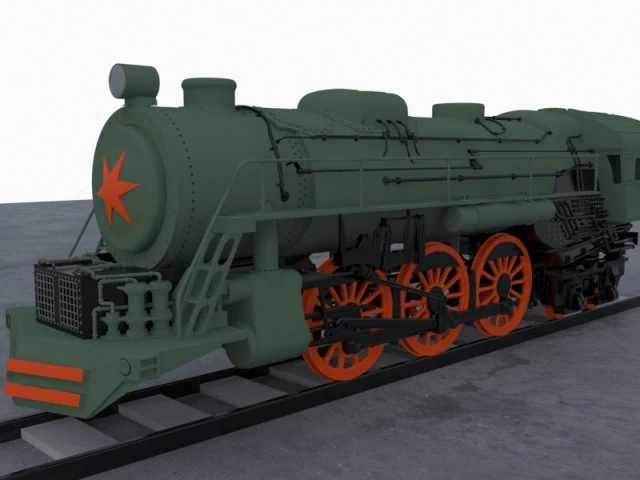 train 3D Model .c4d .max .obj .3ds .fbx .stl .blend