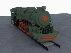 train 3D Model