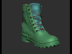 boots 3d model 3D-Modell