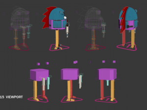 silly robot 3D 模型