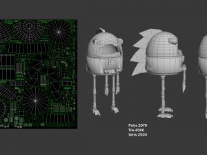 silly robot 3D 模型