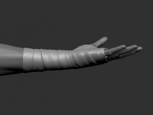 hand wrap 3D 모델