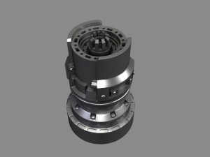mechanical cylinders Model 3D