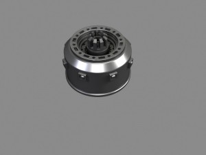 mechanical cylinders Model 3D