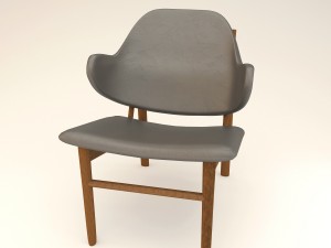 chair easy ib kofod-larsen 3D Model