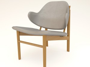 chair easy ib kofod-larsen 3D Model