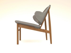 chair easy ib kofod-larsen 3D Model