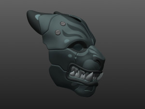 Amara Tiger Mask 3D 프린트 모델