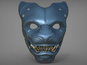 아마라 호랑이 가면 3D 프린트 모델