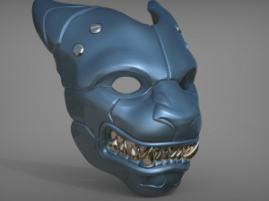 Amara Tiger Mask 3D 프린트 모델