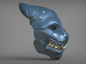 아마라 호랑이 가면 3D 프린트 모델