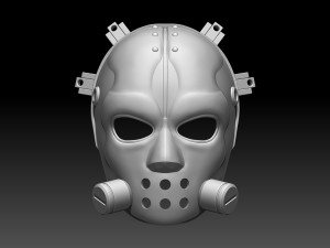 Nikaido Mask Dorohedoro 3Dプリントモデル