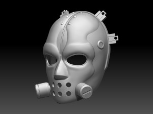 Nikaido Mask Dorohedoro 3Dプリントモデル