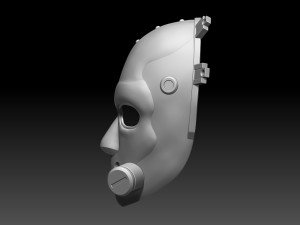 Nikaido Mask Dorohedoro 3Dプリントモデル