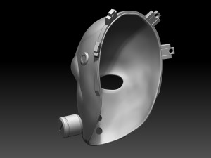 Nikaido Mask Dorohedoro 3Dプリントモデル