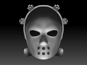 Nikaido Mask Dorohedoro 3Dプリントモデル