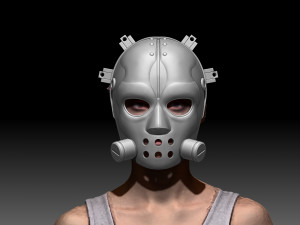 Nikaido Mask Dorohedoro 3Dプリントモデル