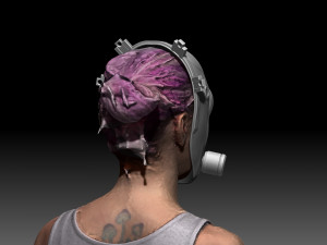 Nikaido Mask Dorohedoro 3Dプリントモデル