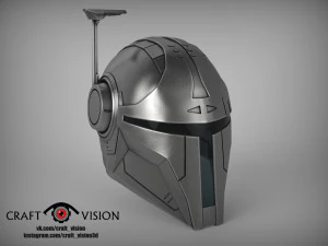 Mandalorian Helmet 3D Print Model