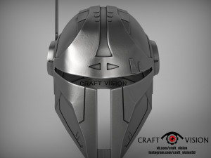 Mandalorian Helmet 3D Print Model