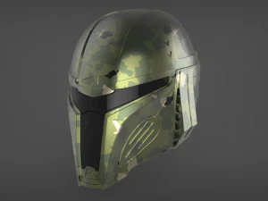 Mandalorian Helmet 3D Print Model