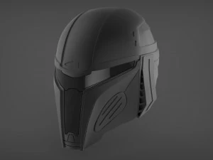 Mandalorian Helmet 3D Print Model