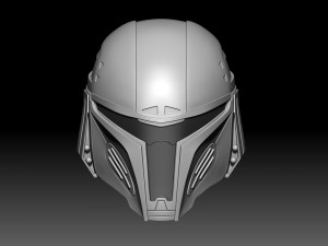 Mandalorian Helmet 3D 프린트 모델