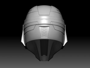 Mandalorian Helmet 3D 프린트 모델
