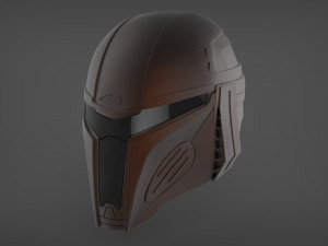 Mandalorian Helmet 3D 프린트 모델