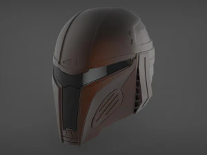 Mandalorian Helmet 3D Print Model