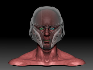 Mandalorian Helmet 3D 프린트 모델