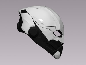 EXO - 1 Helmet Destiny 3D Print Model