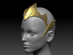Mera Corona Modelo de Impressão 3D