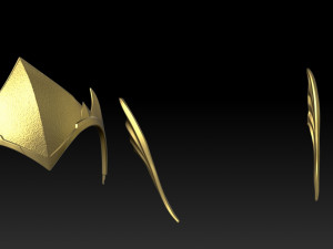 Mera Corona Modelo de Impressão 3D