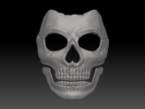 Ghost mask Modello di stampa 3D