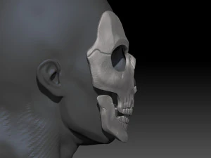 Ghost mask 3D Print Model