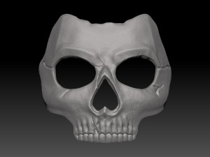 Ghost mask Modello di stampa 3D