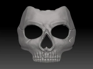 Ghost mask 3D Print Model