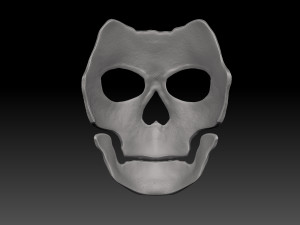 Ghost mask Modello di stampa 3D